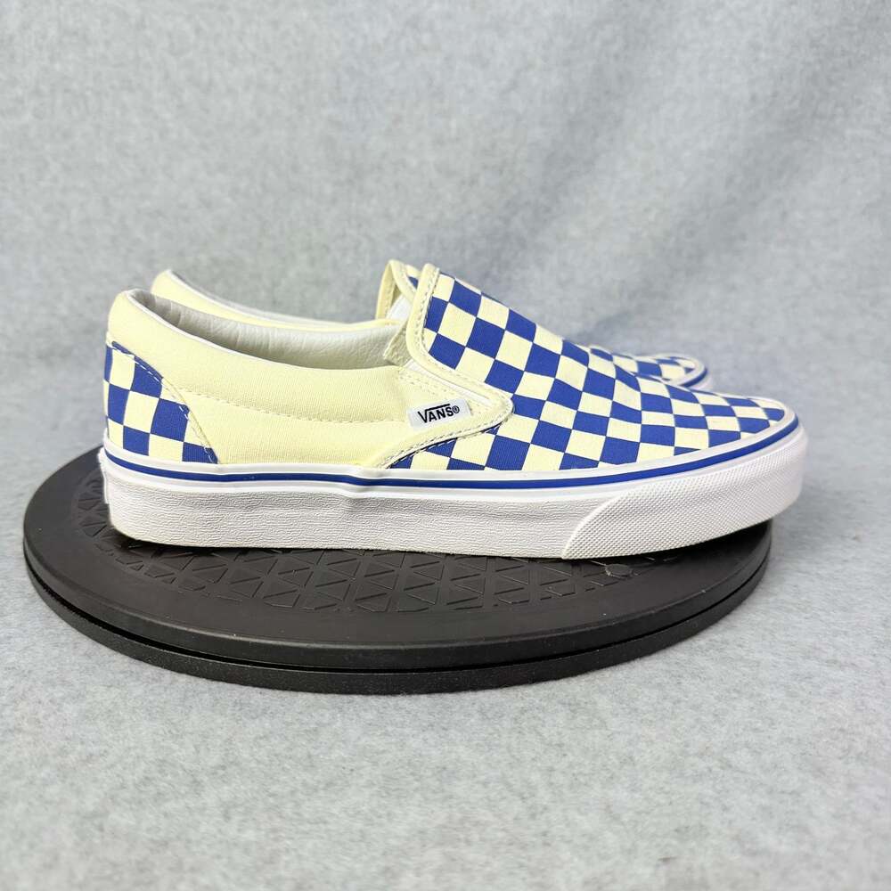 Vans Authentic Pro 'Indigo Checkerboard' VN0A3479UH2 Womens Size 8
